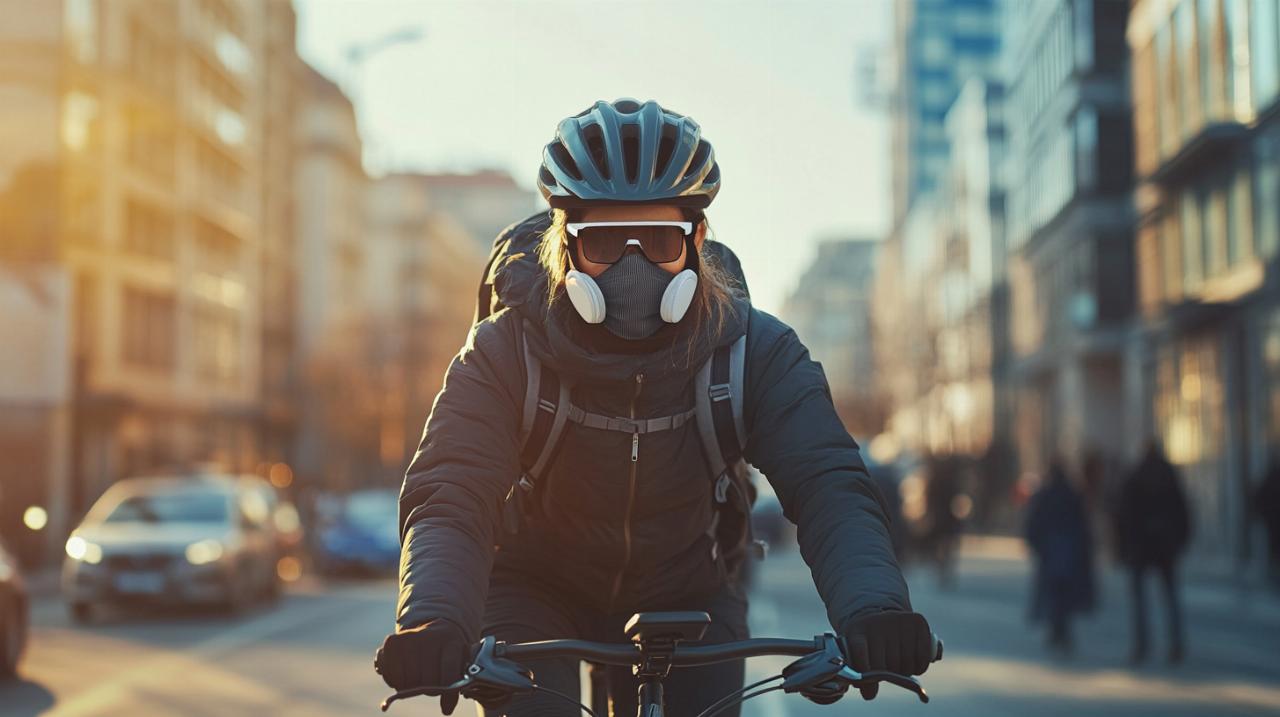 Elegir la mejor mascarilla antipolución para ciclistas urbanos: todo sobre el mantenimiento y cambio de filtros